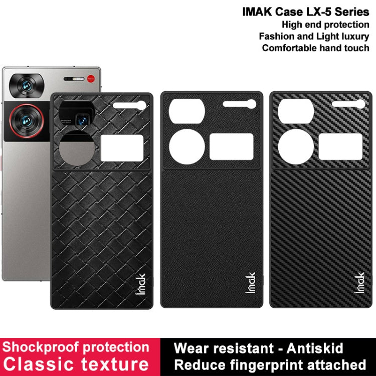 For ZTE nubia Z60 Ultra 5G IMAK LX-5 Series PC + TPU Protective Phone Case(Carbon Fiber Texture) - ZTE Cases by imak | Online Shopping UK | buy2fix