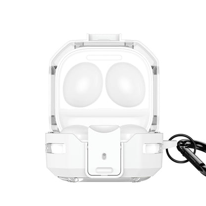For Samsung Galaxy Buds 2/2 Pro / Buds FE DUX DUCIS SECE Series TPU + PC Wireless Earphones Protective Case(White) - Samsung Earphone Case by DUX DUCIS | Online Shopping UK | buy2fix