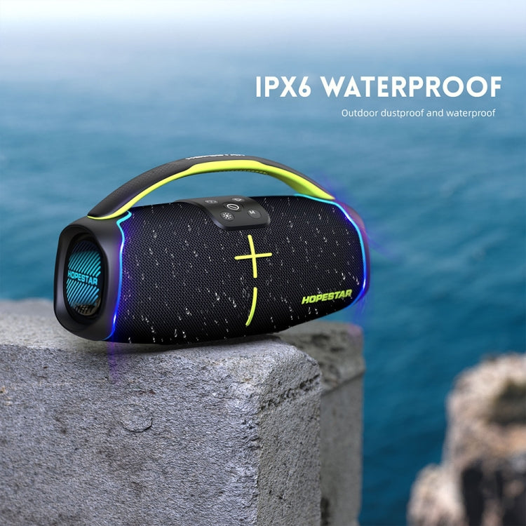 HOPESTAR H61 Outdoor IPX6 Waterproof Portable 50W Surround Bluetooth Speaker(Navy Blue) - Waterproof Speaker by HOPESTAR | Online Shopping UK | buy2fix