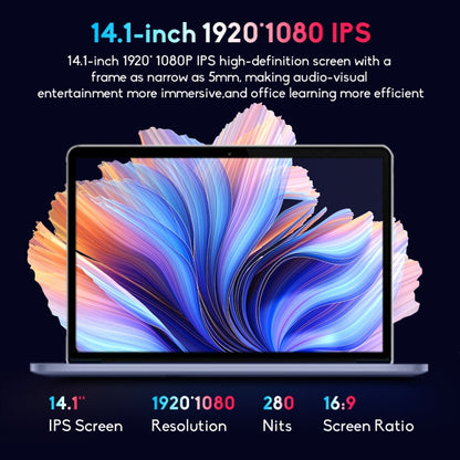 Ninkear N14 Pro 14.1 inch Laptop, 16GB+1TB, Windows 11 Home 11th Intel Core i7-11390H Quad Core(US Plug) - Others by buy2fix | Online Shopping UK | buy2fix