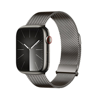 For Apple Watch Series 8 41mm DUX DUCIS Milanese Pro Series Stainless Steel Watch Band(Graphite) - Watch Bands by DUX DUCIS | Online Shopping UK | buy2fix