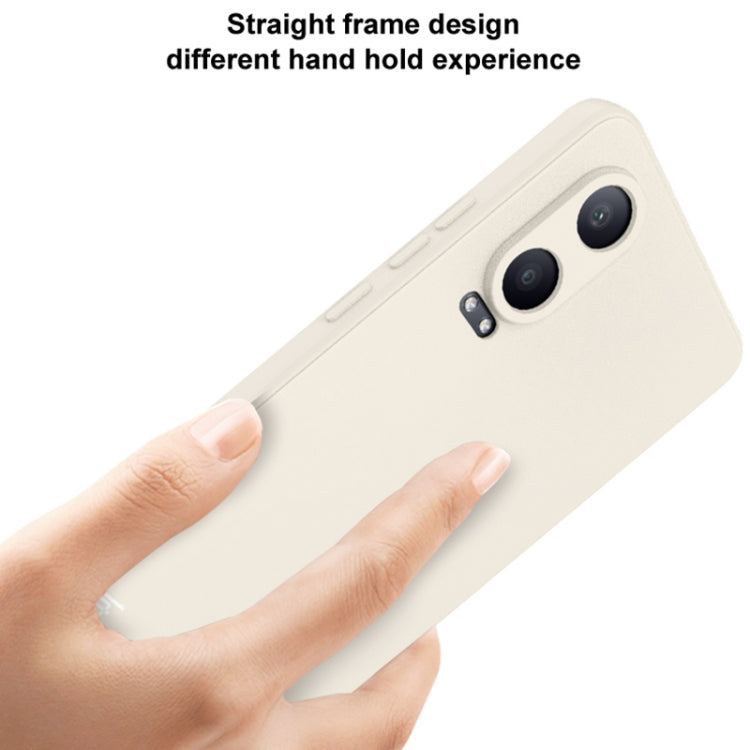 For OnePlus Nord CE4 Lite imak UC-4 Series Straight Edge TPU Phone Case(White) - OnePlus Cases by imak | Online Shopping UK | buy2fix