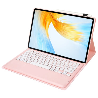 For Huawei MatePad Pro 13.2 inch AH18 Detachable Bluetooth Keyboard Leather Tablet Case(Pink) - Huawei Keyboard by buy2fix | Online Shopping UK | buy2fix