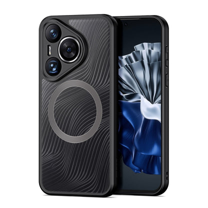 For Huawei Pura 70 DUX DUCIS Aimo Mag Series TPU + PC MagSafe Frosted Feel Phone Case(Black) - Huawei Cases by DUX DUCIS | Online Shopping UK | buy2fix