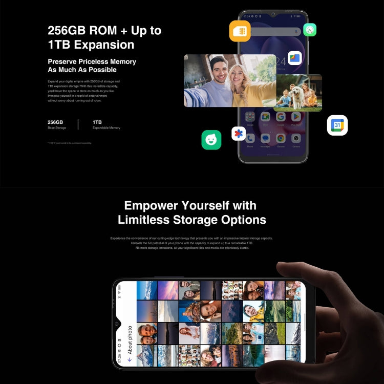 [HK Warehouse] DOOGEE N50 Pro, 8GB+256GB, Side Fingerprint, 6.52 inch Android 13 Spreadtrum T606 Octa Core 1.6GHz, Network: 4G, OTG(Green) - DOOGEE by DOOGEE | Online Shopping UK | buy2fix