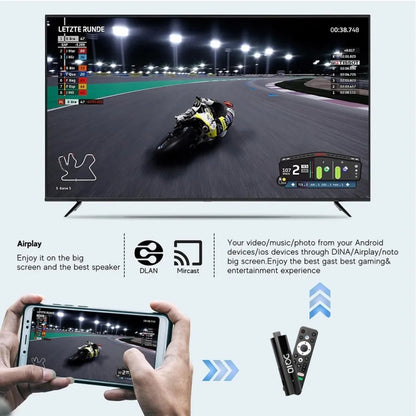 LEMFO DQ10 Allwinner H618 Quad Core ARM Cortex A53 8K HD Android TV Stick, RAM:4GB+32GB(US Plug) - Android TV Sticks by LEMFO | Online Shopping UK | buy2fix