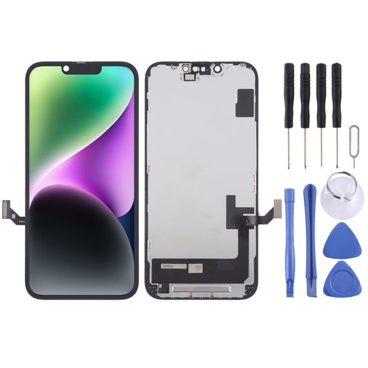 For iPhone 14 Soft DD OLED LCD Screen with Digitizer Full Assembly - LCD Related Parts by buy2fix | Online Shopping UK | buy2fix