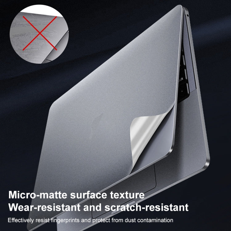 For MacBook Pro 13.3 inch 2020 ZGA 5 in 1 Laptop All-round Protective Film(Silver) - Skin Sticker by ZGA | Online Shopping UK | buy2fix