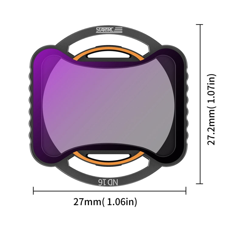 For DJI Avata 2 STARTRC Drone Lens Filter, Lens:3 in 1 ND8/16/32 - Lens Filter by STARTRC | Online Shopping UK | buy2fix