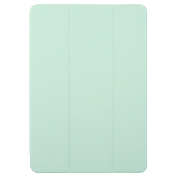 For Huawei MatePad Pro 11 2022/2024 Tri-fold Silicone Leather Tablet Case(Green) - Huawei by buy2fix | Online Shopping UK | buy2fix