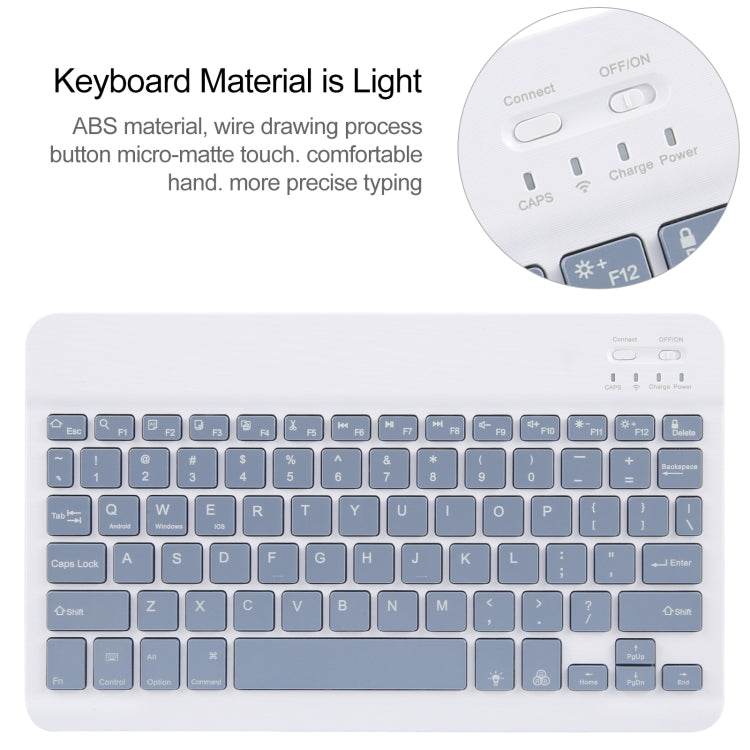 For Huawei MatePad Pro 11 2024 / 2022 Square Button Backlight Bluetooth Keyboard Rotatable Holder Leather Case(Lavender Purple) - Huawei Keyboard by buy2fix | Online Shopping UK | buy2fix