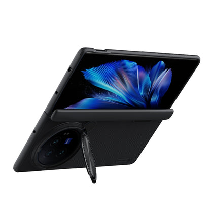 For vivo X Fold3 Pro NILLKIN Super Frosted Shield Prop PC + TPU Phone Case(Black) - vivo Cases by NILLKIN | Online Shopping UK | buy2fix
