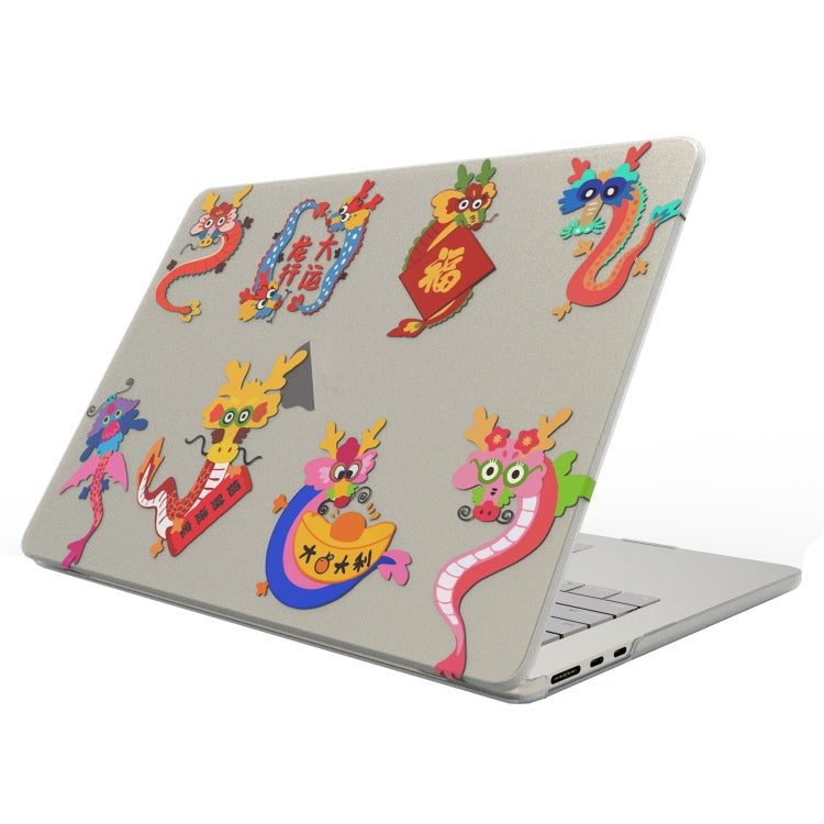 For MacBook Pro 13.3 Retina A1425 / A1502 UV Printed Pattern Laptop Frosted Protective Case(DDC-1677) - MacBook Cases by buy2fix | Online Shopping UK | buy2fix