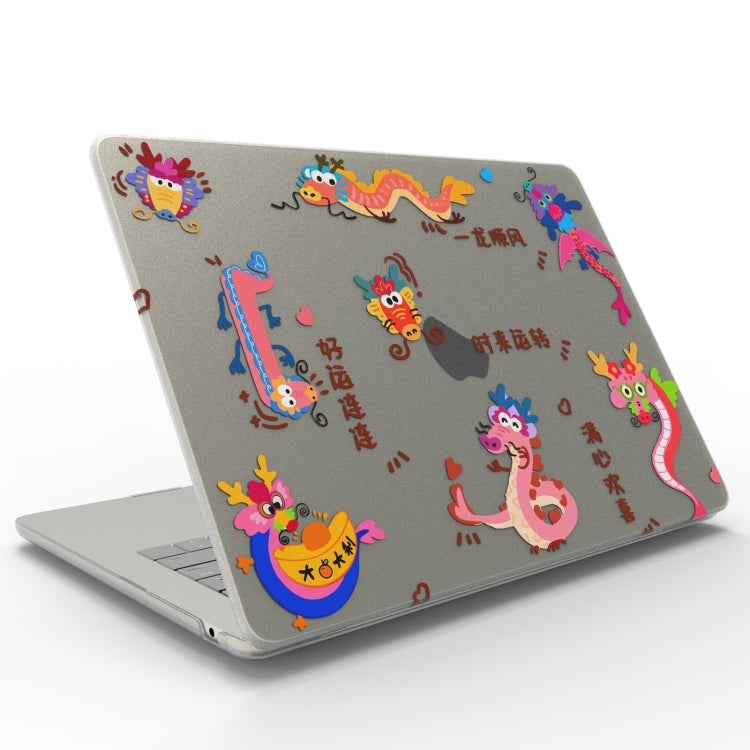 For MacBook Pro 14.2 A2992/A2918/A2779/A2442 UV Printed Pattern Laptop Frosted Protective Case(DDC-1683) - MacBook Pro Cases by buy2fix | Online Shopping UK | buy2fix