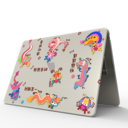 For MacBook Pro 14.2 A2992/A2918/A2779/A2442 UV Printed Pattern Laptop Frosted Protective Case(DDC-1683) - MacBook Pro Cases by buy2fix | Online Shopping UK | buy2fix