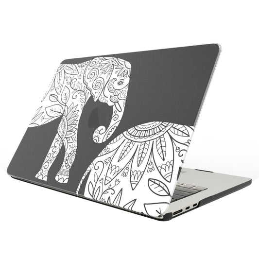 For MacBook Air 15 M2 A2941 / M3 A3114 UV Printed Pattern Laptop Frosted Protective Case(DDC-864) - MacBook Air Cases by buy2fix | Online Shopping UK | buy2fix