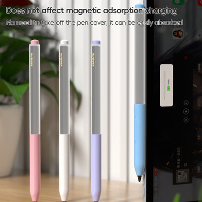 For Xiaomi Focus Pen III Stylus Pen Jelly Style Translucent Silicone Protective Case(Grey) - Pencil Accessories by buy2fix | Online Shopping UK | buy2fix