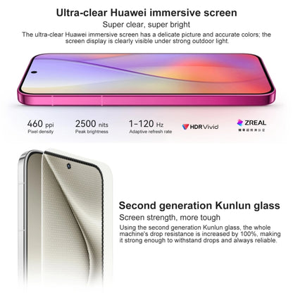 HUAWEI Pura 70, 12GB+1TB, Screen Fingerprint Identification,6.6 inch HarmonyOS 4.2 Kirin 9010 Octa Core up to 2.3GHz, NFC, OTG, Not Support Google Play(White) - Huawei Mate & P by Huawei | Online Shopping UK | buy2fix