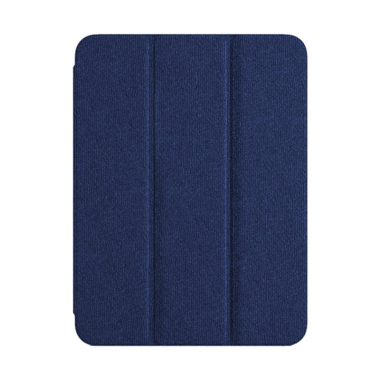 For iPad mini 6 / mini 2024 ZGA Tri-Fold Voltage Smart Leather Tablet Case(Blue) - iPad mini 6 Cases by ZGA | Online Shopping UK | buy2fix