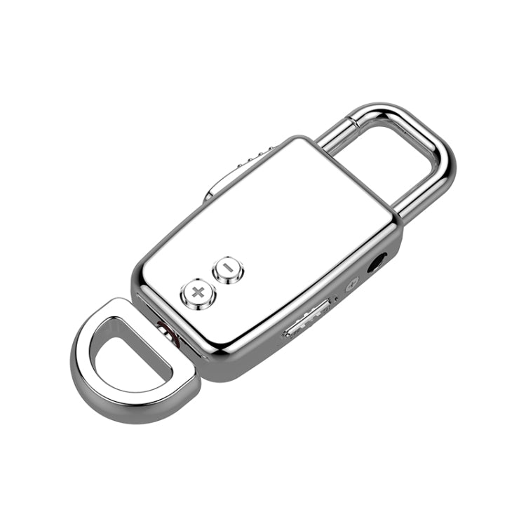 JNN S20 Zinc Alloy Keychain Voice Recorder, Memory:16GB(Silver) - Other Style by JNN | Online Shopping UK | buy2fix