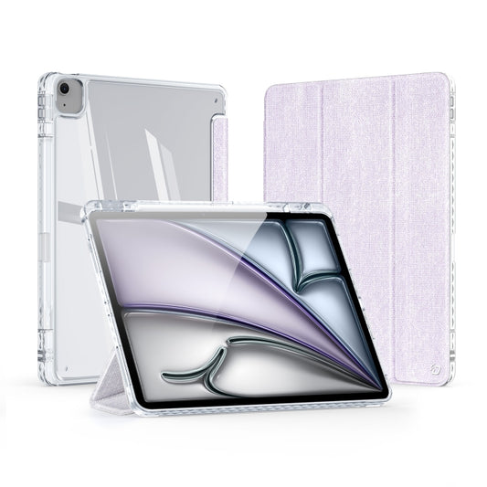 For iPad Air 13 2024 / Pro 12.9 DUX DUCIS Unid Series PU+TPU Smart Tablet Case(Purple) - iPad Air 13 2024 Cases by DUX DUCIS | Online Shopping UK | buy2fix