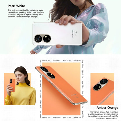 Ulefone Note 17 Pro, 12GB+256GB, Screen Fingerprint, 6.78 inch Android 13 MediaTek Helio G99 MTK6789 Octa Core, NFC, Network: 4G(Amber Orange) - Ulefone by Ulefone | Online Shopping UK | buy2fix