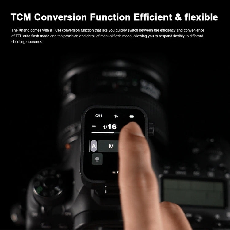 Godox X3 TTL Wireless Flash Trigger Touch Screen Flash Transmitter For Canon(Black) - Wireless Flash Trigger by Godox | Online Shopping UK | buy2fix