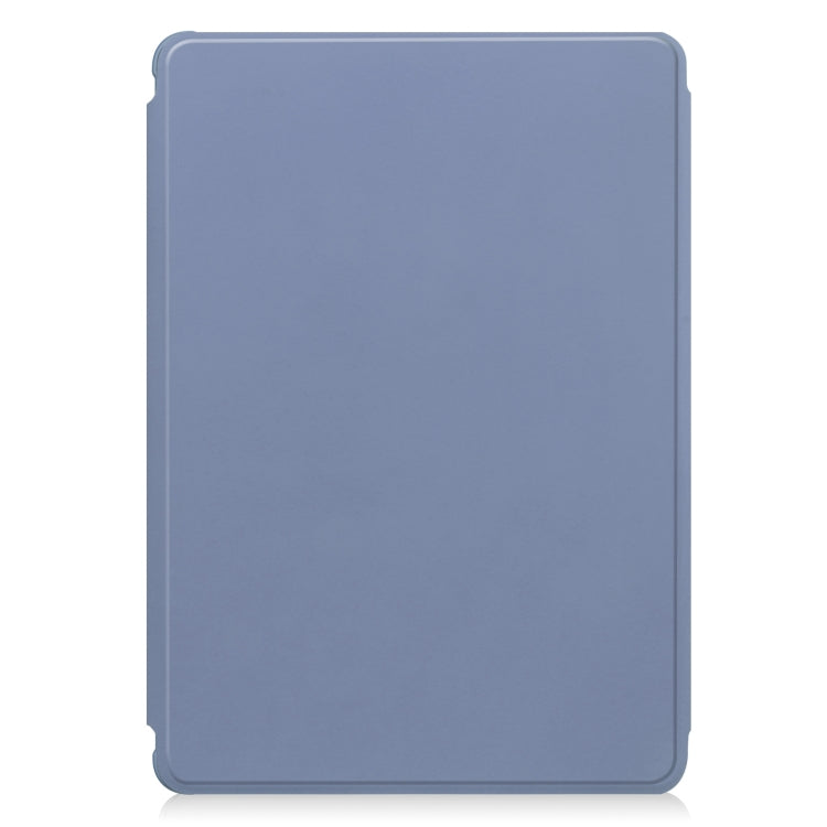 For iPad Air 11 2025 / 2024 Transparent Rotation Smart Leather Tablet Case(Lavender) - iPad Air 11 2025 / 2024 Cases by buy2fix | Online Shopping UK | buy2fix