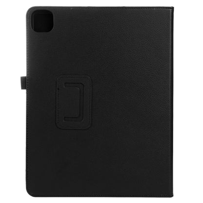 For iPad Pro 11 2024 Litchi Texture Solid Color Leather Tablet Case(Black) - iPad Pro 11 2024 Cases by buy2fix | Online Shopping UK | buy2fix