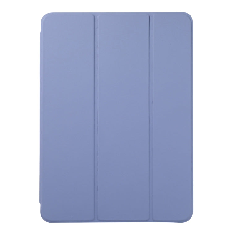 For iPad Pro 13 2024 Double-sided Clip Non-buckle Magnetic PU Smart Tablet Case(Purple) - iPad Air 13 2024 Cases by buy2fix | Online Shopping UK | buy2fix