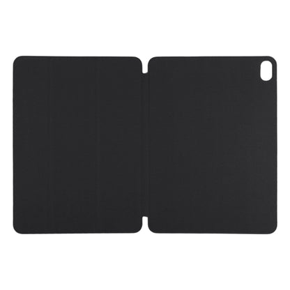 For iPad Air 11 2024 Double-sided Clip Non-buckle Magnetic PU Smart Tablet Case(Black) - iPad Air 11 2024 Cases by buy2fix | Online Shopping UK | buy2fix