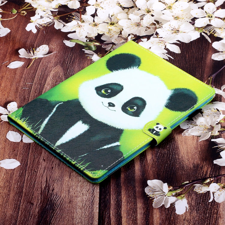 For iPad Pro 11 2024 Coloured Drawing Stitching Smart Leather Tablet Case(Panda) - iPad Pro 11 2024 Cases by buy2fix | Online Shopping UK | buy2fix