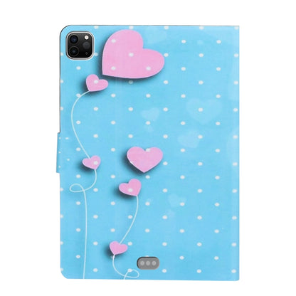 For iPad Pro 11 2024 Voltage Coloured Drawing Smart Leather Tablet Case(Love Balloons) - iPad Pro 11 2024 Cases by buy2fix | Online Shopping UK | buy2fix