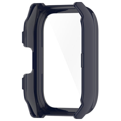 For Xiaomi HayLou Smart Watch 2 Pro PC + Tempered Film Integrated Watch Protective Case(Ink Blue) - Watch Cases by buy2fix | Online Shopping UK | buy2fix