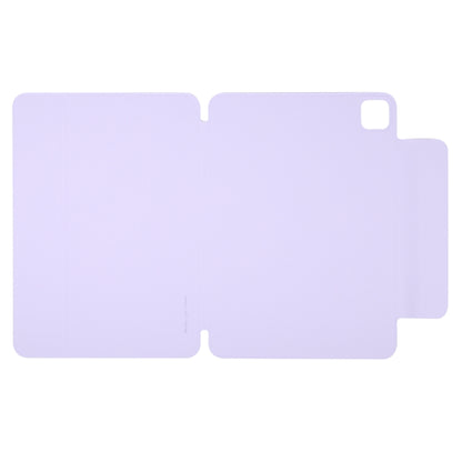 For iPad Pro 13 2024 Y-Shape Double-sided Clip Magnetic Smart Tablet Case(Purple) - iPad Pro 13 2024 Cases by buy2fix | Online Shopping UK | buy2fix