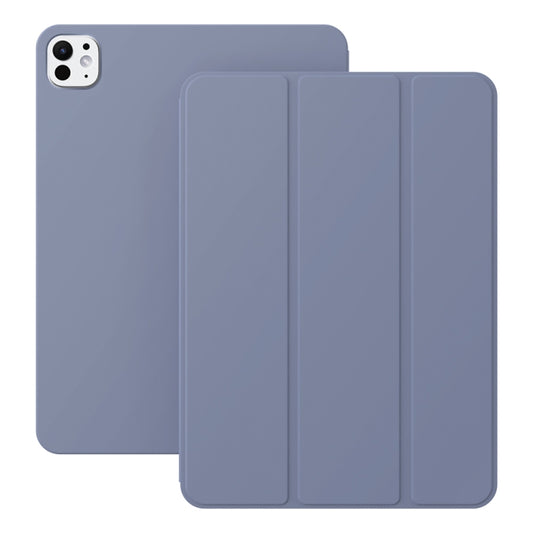 For iPad Pro 11 2024 Ultra-thin Double-sided Clip Magnetic Smart Tablet Case(Lavender) - iPad Pro 11 2024 Cases by buy2fix | Online Shopping UK | buy2fix