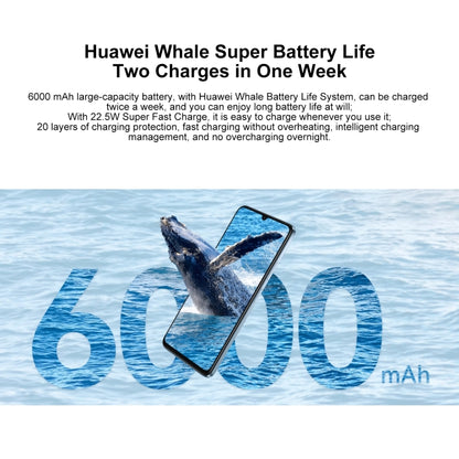 HUAWEI Enjoy 70S, 8GB+256GB, Side Fingerprint Identification, 6.75 inch HarmonyOS 4.2 Octa Core 2.4GHz, Network: 4G, Not Support Google Play(Black) - Huawei Mate & P by Huawei | Online Shopping UK | buy2fix