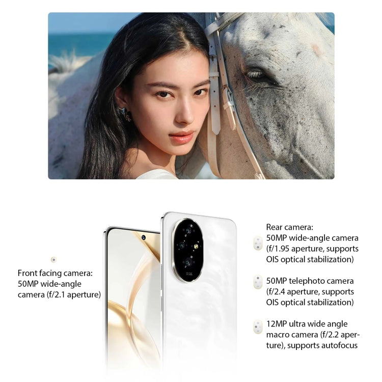 Honor 200, 12GB+512GB, Screen Fingerprint Identification, 6.7 inch MagicOS 8.0 Snapdragon 7 Gen 3 Octa Core, Network: 5G, NFC, OTG(Black) - Honor by Huawei | Online Shopping UK | buy2fix