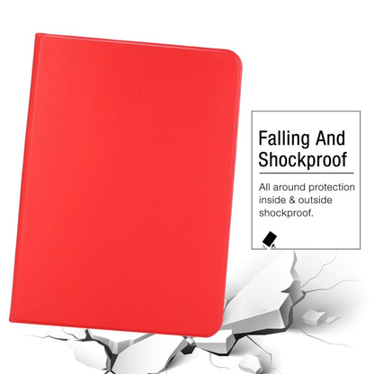 For iPad Pro 13 2024 Stretch Voltage Plain Leather Smart Tablet Case(Red) - iPad Pro 13 2024 Cases by buy2fix | Online Shopping UK | buy2fix