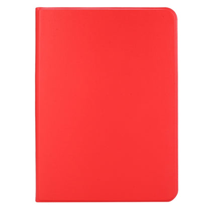 For iPad Pro 11 2024 Stretch Voltage Plain Leather Smart Tablet Case(Red) - iPad Pro 11 2024 Cases by buy2fix | Online Shopping UK | buy2fix