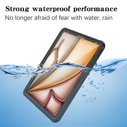 For iPad Air 13 2024 / Pro 12.9 2018 RedPepper IP68 Waterproof PC + TPU Tablet  Case(Black) - iPad Air 13 2024 Cases by RedPepper | Online Shopping UK | buy2fix