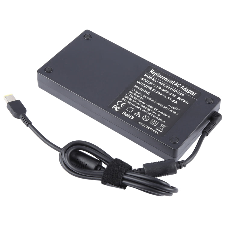 230W 20V 11.5A Laptop Notebook Power Adapter For Lenovo Big Square USB, Plug:US Plug - For Lenovo by buy2fix | Online Shopping UK | buy2fix