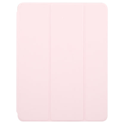 For iPad Air 13 2024 GEBEI Acrylic TPU 3-folding Rotating Smart Tablet Leather Case withh Pen Slot(Pink) - iPad Air 13 2024 Cases by GEBEI | Online Shopping UK | buy2fix