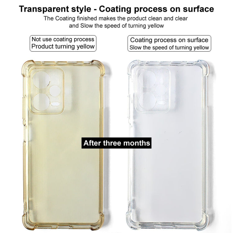 For Honor 200 imak Shockproof Airbag TPU Phone Case(Transparent) - Honor Cases by imak | Online Shopping UK | buy2fix