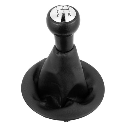 Car 5 Speed Gear Lever Hand Ball Leather Gear Shift Knob with Dustproof Cover for Citroen Berlingo III MK3 / Peugeot Partner 2008- - Shift Knob by buy2fix | Online Shopping UK | buy2fix