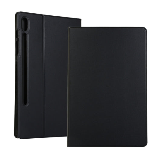 For Samsung Galaxy Tab S7 T870 (2020) Voltage Elastic Texture Horizontal Flip Leather Case with Holder(Black) - Other Galaxy Tab PC by buy2fix | Online Shopping UK | buy2fix