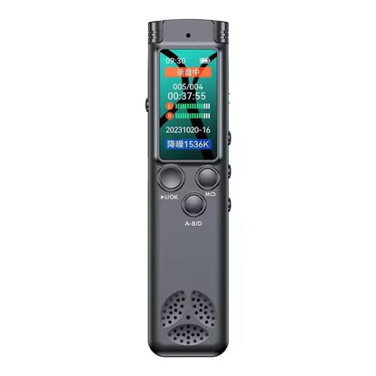 H22 Smart Color Screen Noise Reduction Voice Recorder, Capacity:8GB(Black) - Recording Pen by buy2fix | Online Shopping UK | buy2fix