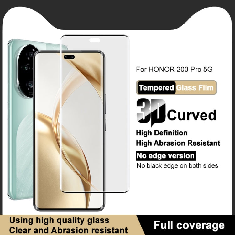 For Honor 200 Pro imak 3D Curved Full Screen Tempered Glass Film - Honor Tempered Glass by imak | Online Shopping UK | buy2fix