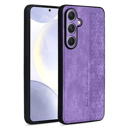 For Samsung Galaxy S25+ 5G AZNS 3D Embossed Skin Feel Phone Case(Purple) - Galaxy S25+ 5G Cases by AZNS | Online Shopping UK | buy2fix