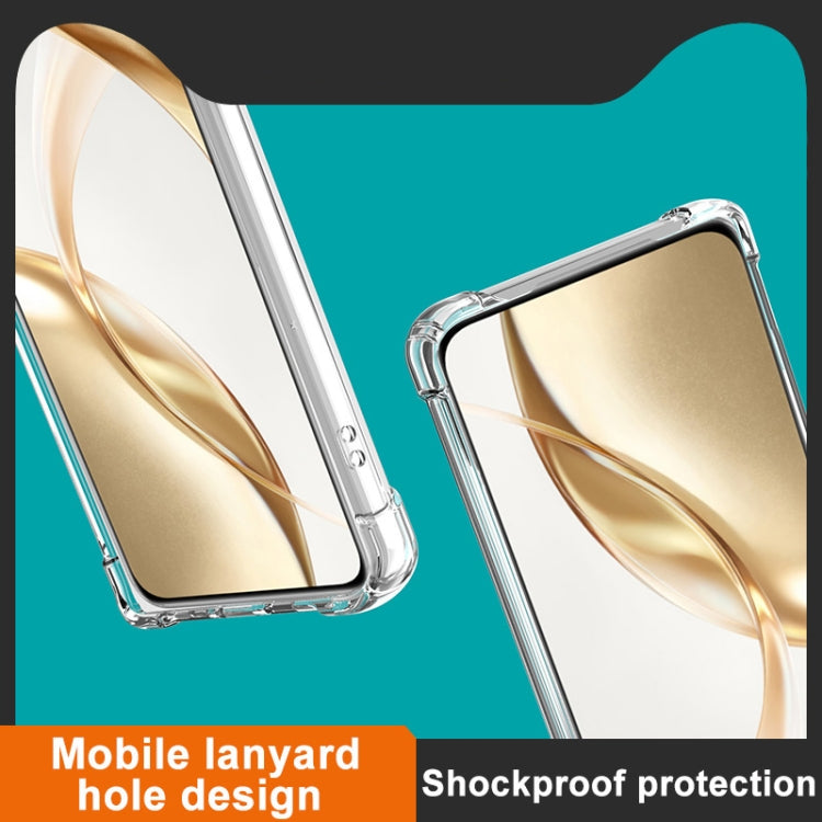For Motorola Edge 50 Pro IMAK Space Shield PC + TPU Airbag Shockproof Phone Case(Transparent) - Motorola Cases by imak | Online Shopping UK | buy2fix